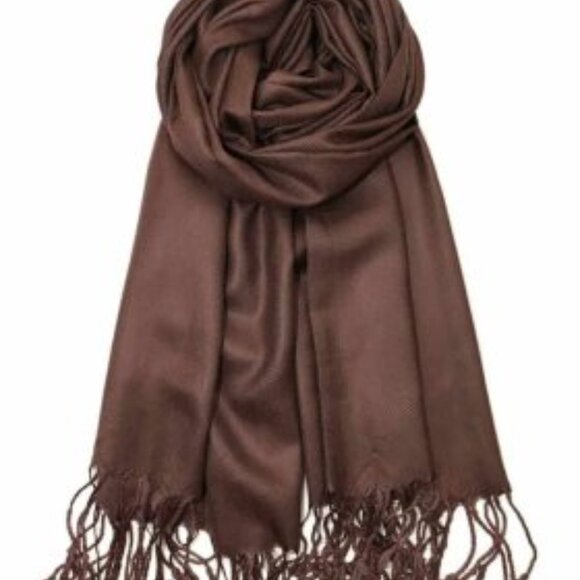 Solid Pashmina Scarf (multiple colors) - Picture 12 of 16